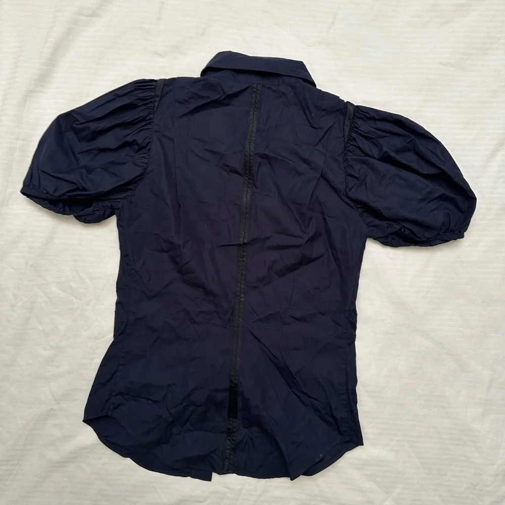 Prada black cotton women shirt size 6 - Picture 15 of 16